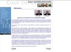 Cour Constitutionnelle - Recherche de la jurisprudence et des arrêts Cour Constitutionnelle - Recherche de la jurisprudence et des arrêts