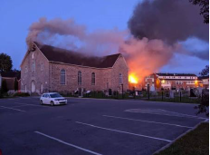 Quitter un bâtiment en feu