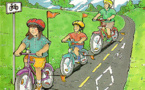 Plan Provincial Cyclable - Réseau points nœuds